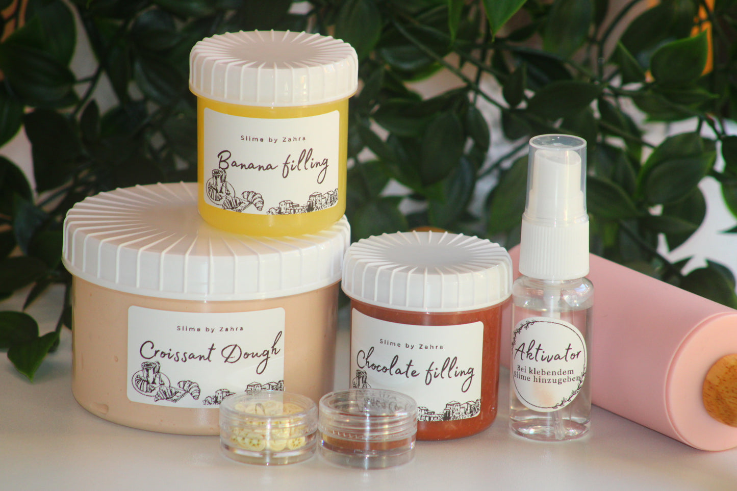 🥐Limited Slime Set "Make your own Croissant Slime" Butter x Snowfizz Slime