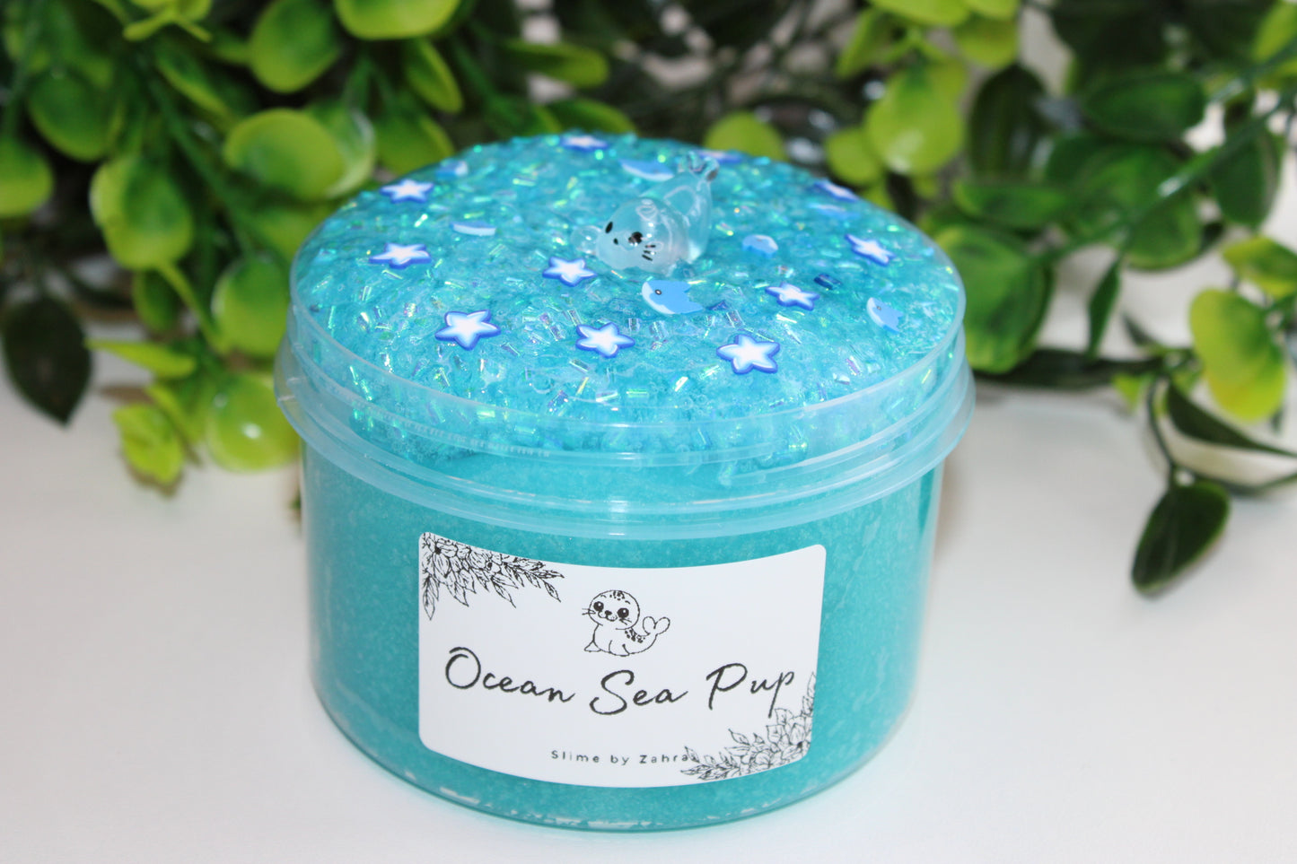 Slime "Ocean Sea Pup" Icy x Bingsu Slime