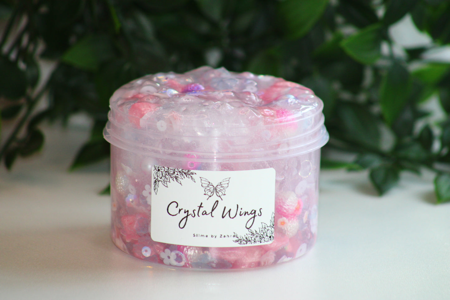 🦋Limited Slime - "Crystal Wings" Crunchbomb
