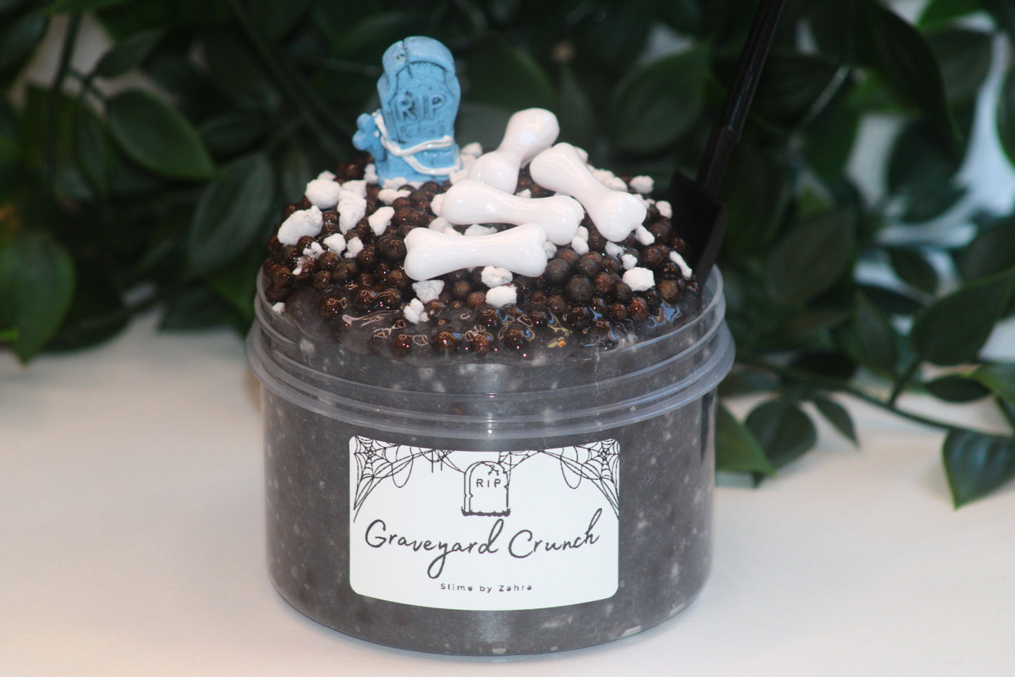 Limited Slime🪦 "Graveyard Crunch" Foam/ Perlite Slime