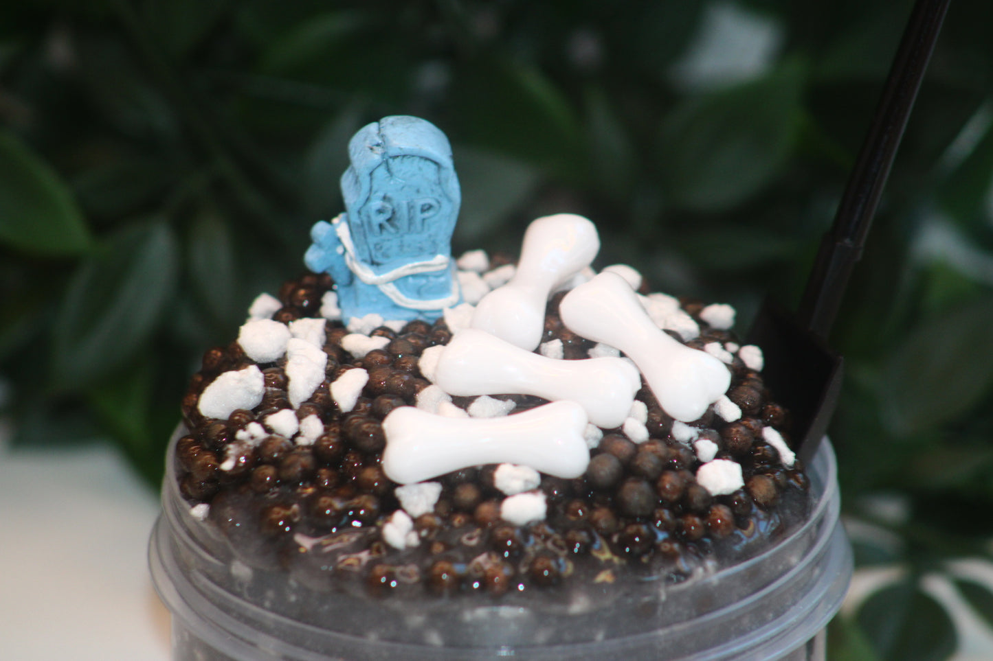Limited Slime🪦 "Graveyard Crunch" Foam/ Perlite Slime