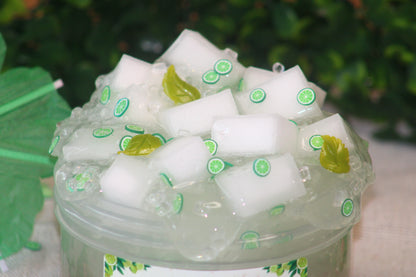Limited Slime🍋‍🟩 "Virgin Mojito" - Ice Cube x Jelly Cube x Sand