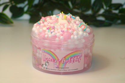 Limited Slime🦄 "Unicorn Bubbles" - PomPom x Foam x Cloud