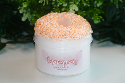 Limited Slime🩷 "Rosenquarz" - Butterslime x Glass Stones
