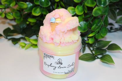 Slime " Raspberry-Lemon Sorbet" - Cloud Slime