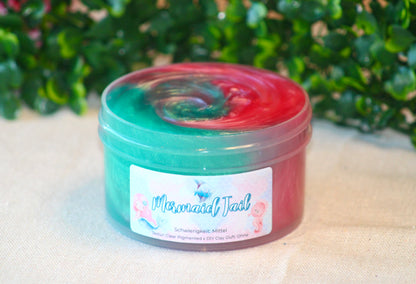 Limited Slime🧜🏻‍♀️ "Mermaid Tail" - Clear x DIY Clay