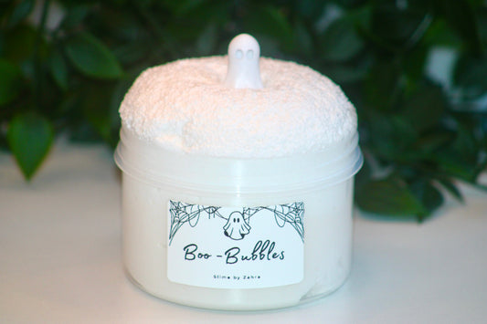 Limited Slime👻 "Boo-Bubbles" - White Glue Microfoam