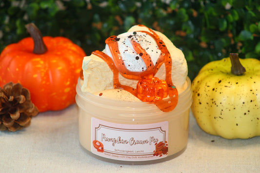Limited Slime🥧 "Pumpkin Cream Pie" - WG Glossy x DIY Clay
