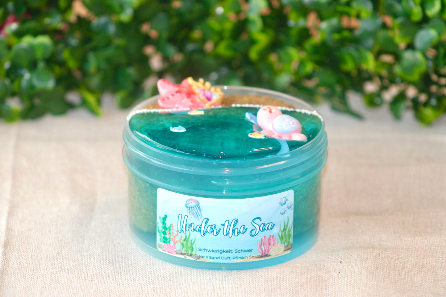 Limited Slime🪸 "Under the Sea" - Clear x Sand