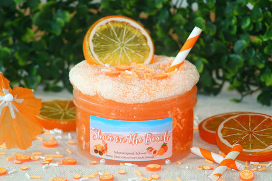 Limited Slime🍊 "Slime on the Beach" - Micro Foam