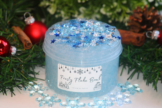 Limited Slime ❄️ "Frosty Flake Bomb" - Crumch Bomb