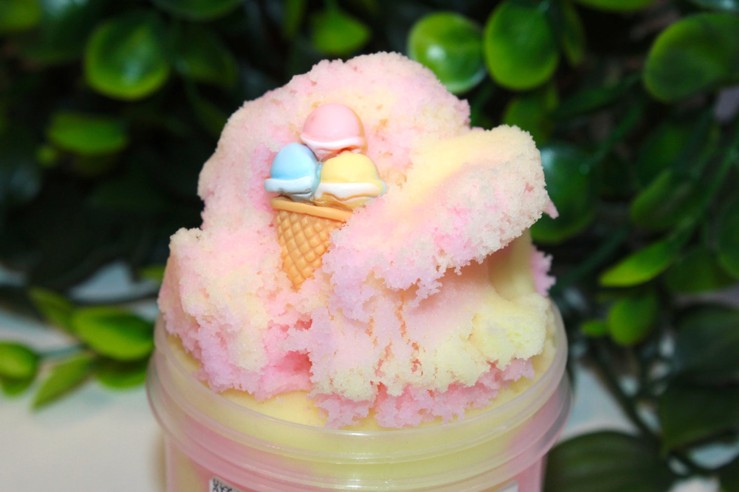 Slime " Raspberry-Lemon Sorbet" - Cloud Slime