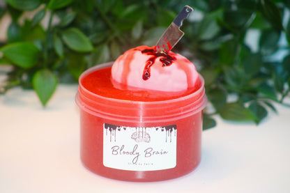 Limited Slime🩸 "Bloody Brain" - Clear/ DIY Clay