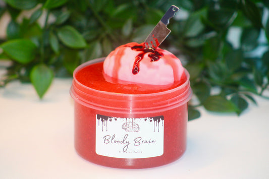 Limited Slime🩸 "Bloody Brain" - Clear/ DIY Clay