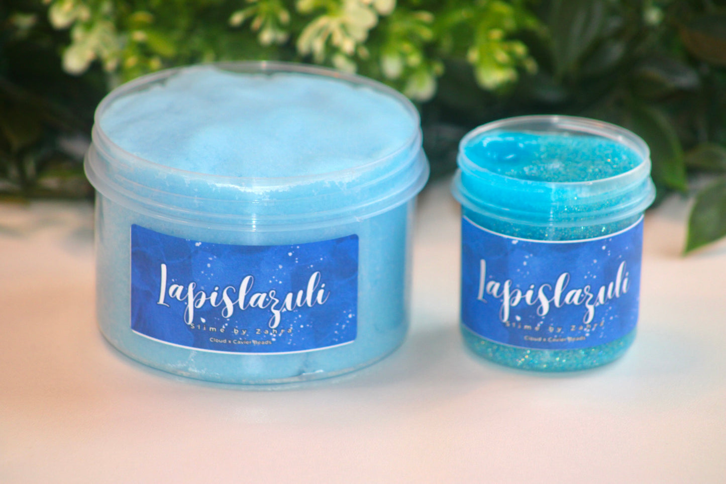 Limited Slime💙 "Lapislazuli" - Cloud Slime x Cavier Beads