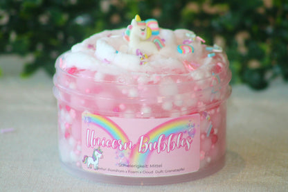 Limited Slime🦄 "Unicorn Bubbles" - PomPom x Foam x Cloud