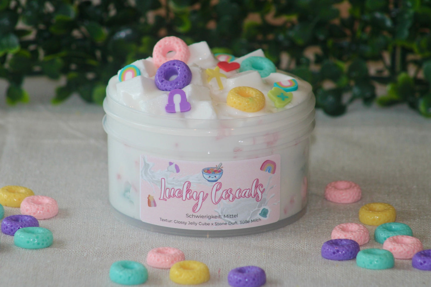 🌈Limited Slime "Lucky Cereals" - Jelly Cube x Stone Slime