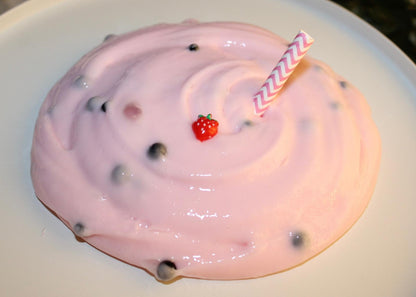 Slime  "Strawberry Boba" - Slime by Zahra