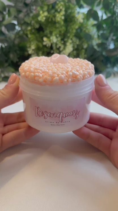 Limited Slime🩷 "Rosenquarz" - Butterslime x Glass Stones