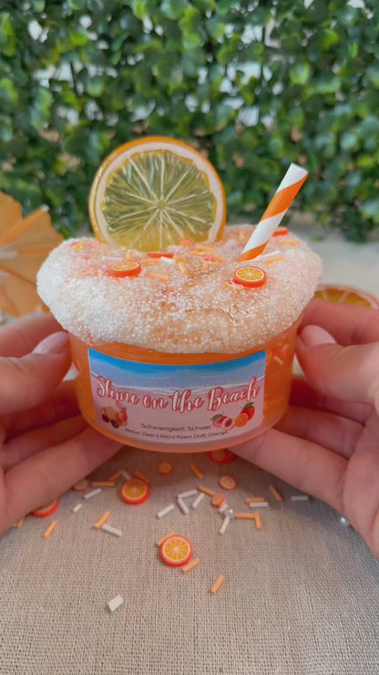 Limited Slime🍊 "Slime on the Beach" - Micro Foam