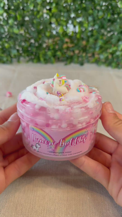 Limited Slime🦄 "Unicorn Bubbles" - PomPom x Foam x Cloud