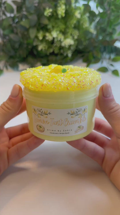 Limited Slime🍋 "Lemon Tart Crumble" - Cloudcream x Bingsu