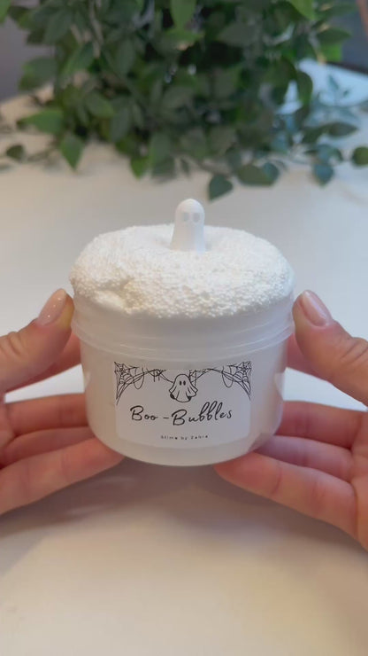 Limited Slime👻 "Boo-Bubbles" - White Glue Microfoam