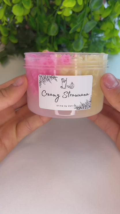 Slime "Creamy Strawnana" - Blockbeads Slime